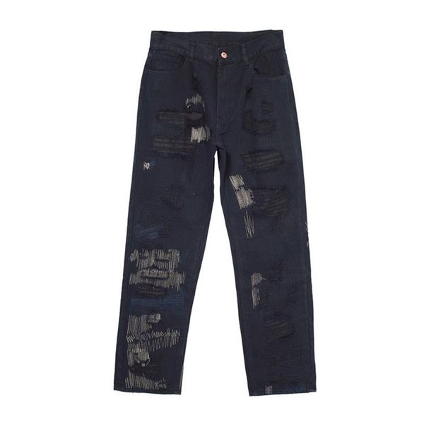 men's jeans kiovno men hip ripped trousers straight streetwear denim pants for male size -2xl, Blue
men's jeans kiovno men hip ripped trousers straight streetwear denim pants for male size -2xl, Blue