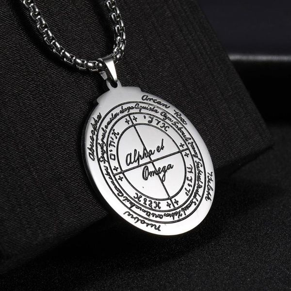 pendant necklaces nordic style viking necklace vintage stainless steel special symbol pattern fashion long chain for sale, Silver
pendant necklaces nordic style viking necklace vintage stainless steel special symbol pattern fashion long chain for sale, Silver