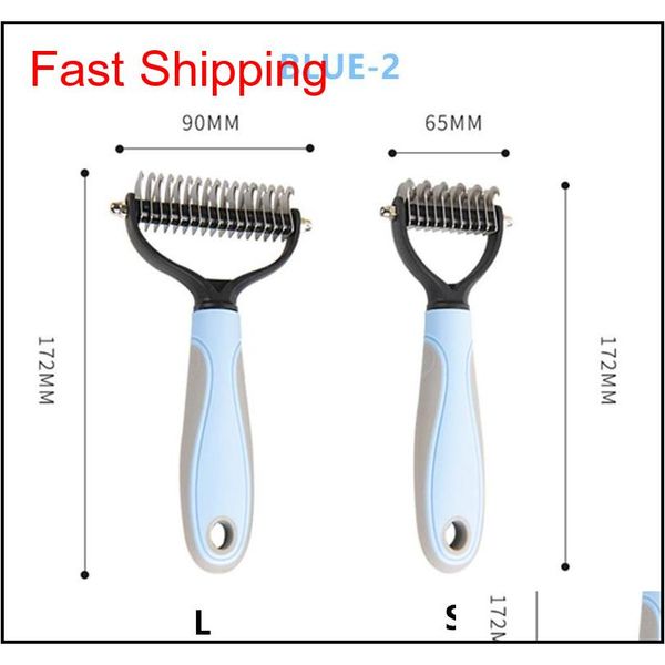 pet stainless steel grooming tools double-sided knotted rake comb pet comb dog knotted comb knotting h qylqfb toys2010
pet stainless steel grooming tools double-sided knotted rake comb pet comb dog knotted comb knotting h qylqfb toys2010