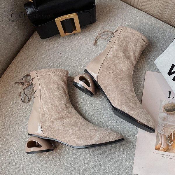boots chaxiaoa fashion women short autumn winter square toe flock ankle boot warm increasing thick girls high heels shoes x356, Black
boots chaxiaoa fashion women short autumn winter square toe flock ankle boot warm increasing thick girls high heels shoes x356, Black