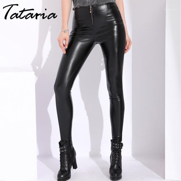 1thicken autumn pu leather women pant zipper elastic high waist stretch slim woman pencil pant skinny trousers pantalone1, Black;white
1thicken autumn pu leather women pant zipper elastic high waist stretch slim woman pencil pant skinny trousers pantalone1, Black;white