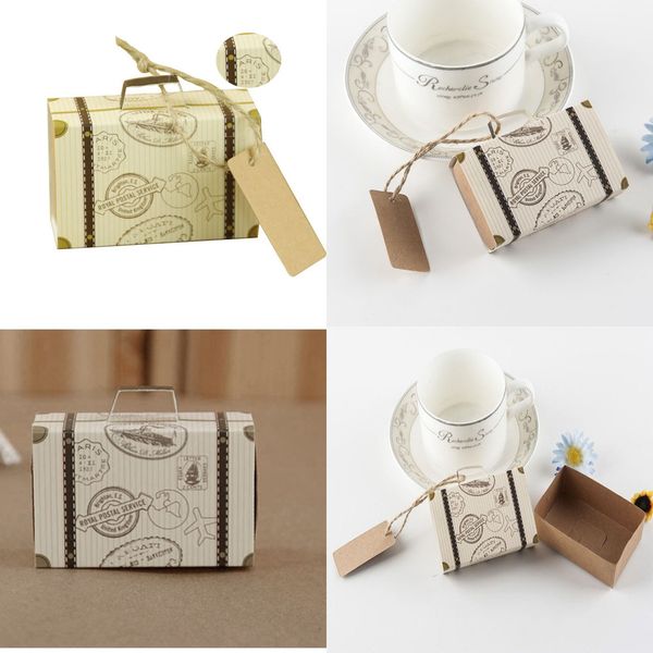 vintage mini kraft candy with diy suitcase tags chocolate packaging gift box sweet bags party wedding favor for guests
vintage mini kraft candy with diy suitcase tags chocolate packaging gift box sweet bags party wedding favor for guests