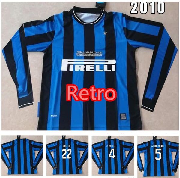 inter long sleeve milito j.zanetti stanhovic 2010 retro soccer jersey football shirt vintage quaresma sneijder motta maglia da calcio, Black;yellow
inter long sleeve milito j.zanetti stanhovic 2010 retro soccer jersey football shirt vintage quaresma sneijder motta maglia da calcio, Black;yellow