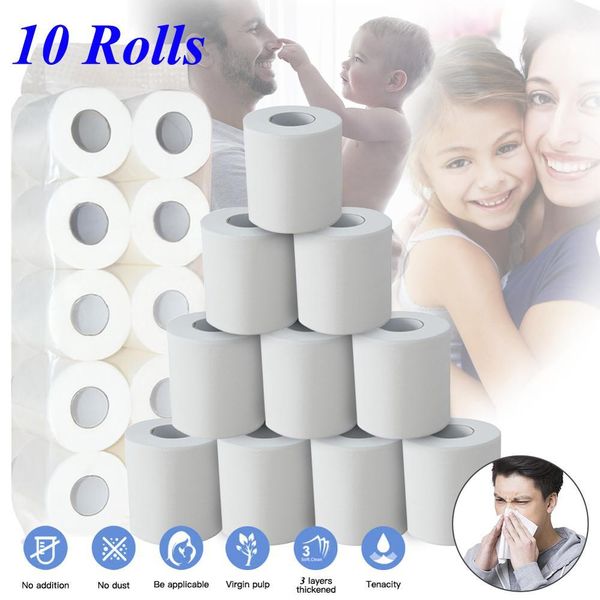 10 rolls paper towels soft toilet paper three layer paper towels soft household bedroom kitchen cooktissue cleaning wmtjjx
10 rolls paper towels soft toilet paper three layer paper towels soft household bedroom kitchen cooktissue cleaning wmtjjx