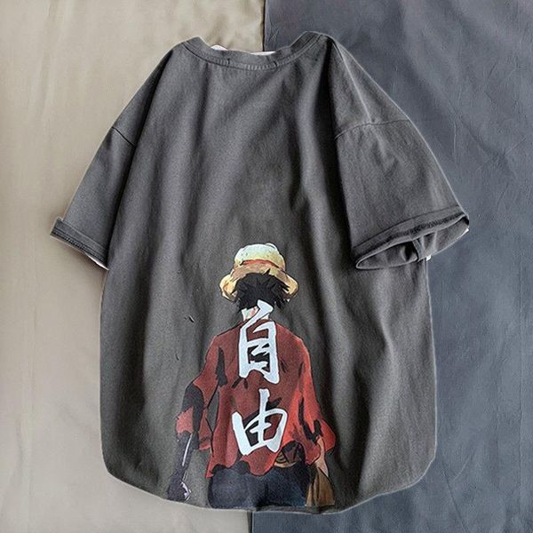 cartoon one piece t shirt casual japan tshirt streetwear boys clothes anime summer tees luffy t shirt funny male tees, White;black
cartoon one piece t shirt casual japan tshirt streetwear boys clothes anime summer tees luffy t shirt funny male tees, White;black
