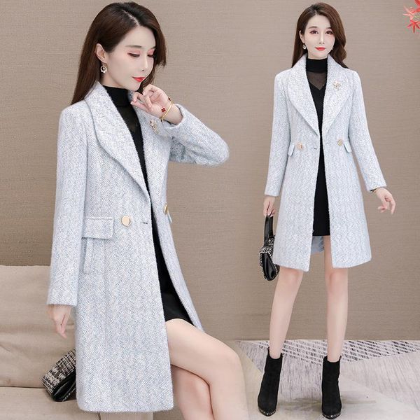 women's fur & faux long coat elegant fashion gold 2021 winter middle-aged mother, Black
women's fur & faux long coat elegant fashion gold 2021 winter middle-aged mother, Black