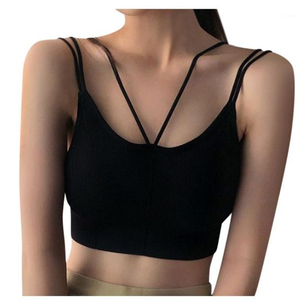 women camisoles tanks seamless strapless crop female solid sleeveless padded short vest tanks #bl21, Black;white
women camisoles tanks seamless strapless crop female solid sleeveless padded short vest tanks #bl21, Black;white