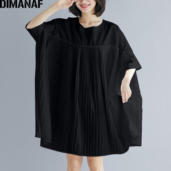 dimanaf plus size women tunic big size blouse shirt summer lady solid spliced pleated loose casual female clothes 5xl 6xl t200321, White
dimanaf plus size women tunic big size blouse shirt summer lady solid spliced pleated loose casual female clothes 5xl 6xl t200321, White