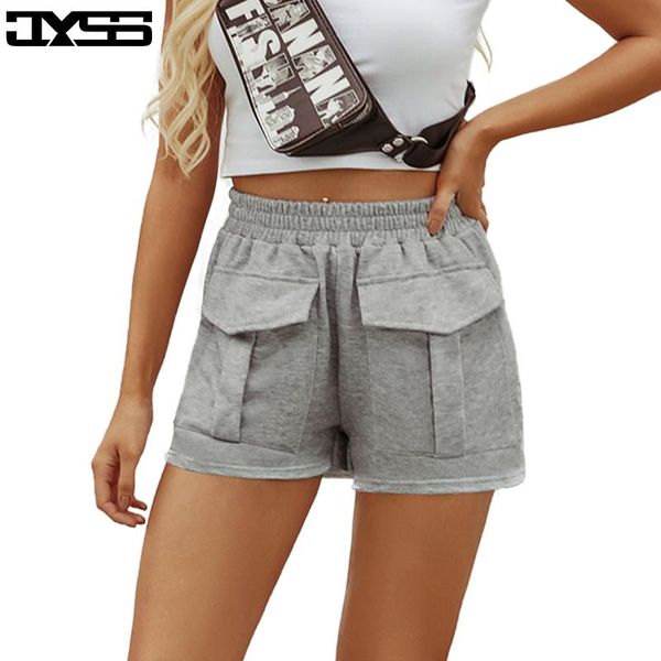 women's shorts jyss summer feminino big pocket decoration gray casual biker women 82189, White;black
women's shorts jyss summer feminino big pocket decoration gray casual biker women 82189, White;black