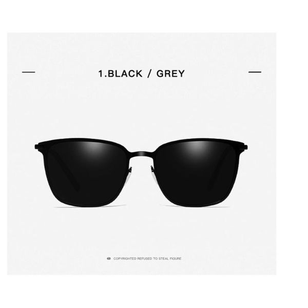 sunglasses retro metal frame classic polarized men women brand design driving square sun glasses male goggle uv400, White;black
sunglasses retro metal frame classic polarized men women brand design driving square sun glasses male goggle uv400, White;black