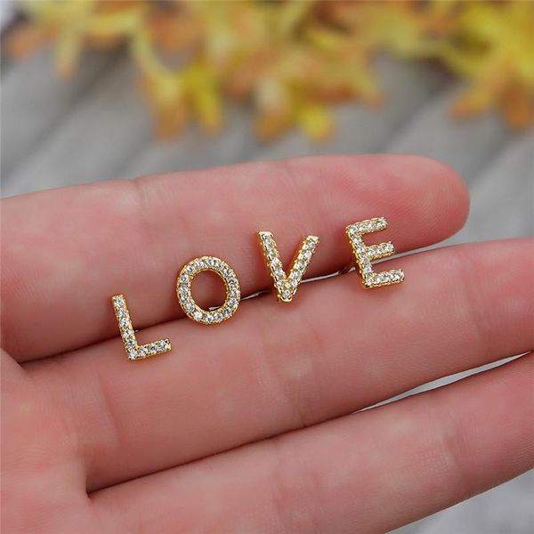 stud female luxury gold color a-z letter earring real 925 sterling silver earrings for women wedding white crystal small, Golden;silver
stud female luxury gold color a-z letter earring real 925 sterling silver earrings for women wedding white crystal small, Golden;silver