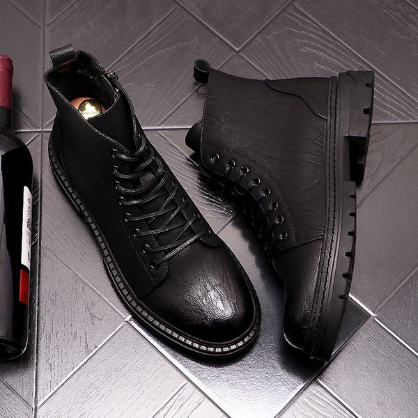 designer male recreational brand cowboy black platform natural leather botines hombre ankle boots men shoes ntuq
designer male recreational brand cowboy black platform natural leather botines hombre ankle boots men shoes ntuq