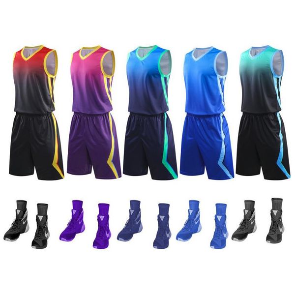 men basketball set uniforms kits 2020 big size college basketball jerseys sports suits diy customized training suits wea wmtwru, Black
men basketball set uniforms kits 2020 big size college basketball jerseys sports suits diy customized training suits wea wmtwru, Black