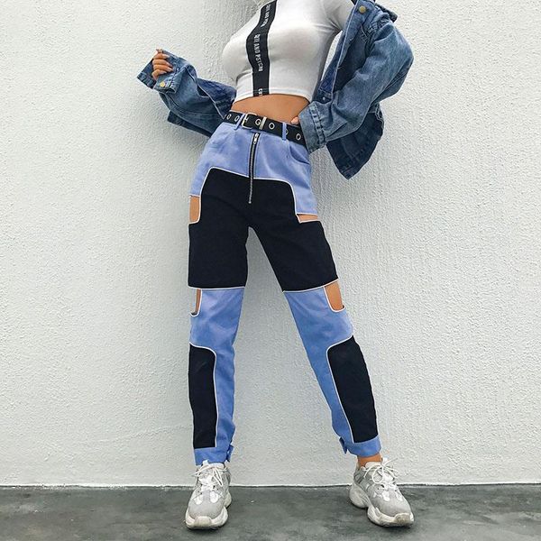 сращивание harajuku hip hop грузовые брюки женщины пустоты высокие талии брюки друщеные брюки уличная одежда лоскутная устранительные штаны, Black;white
сращивание harajuku hip hop грузовые брюки женщины пустоты высокие талии брюки друщеные брюки уличная одежда лоскутная устранительные штаны, Black;white