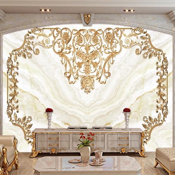 european style wallpaper 3d relief golden pattern marble p wall mural living room tv sofa l luxury decor papel de parede
european style wallpaper 3d relief golden pattern marble p wall mural living room tv sofa l luxury decor papel de parede