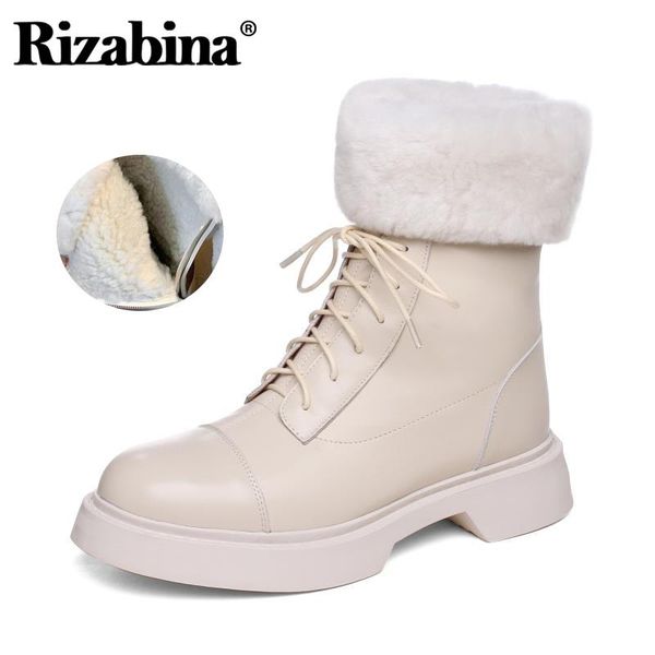 boots rizabina women mid calf real leather plush fur winter shoes woman warm fashion short ladies footwear size 34-39, Black
boots rizabina women mid calf real leather plush fur winter shoes woman warm fashion short ladies footwear size 34-39, Black