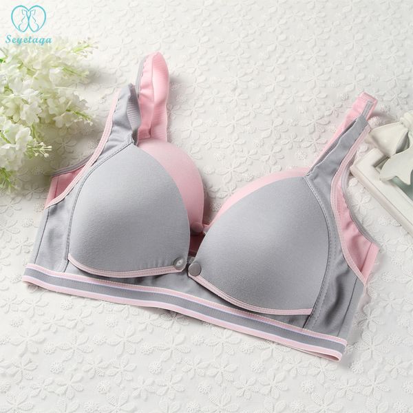 913# summer thin cotton maternity nursing bras mother breastfeeding bras for pregnant women pregnancy breast feeding bras lj200917, White
913# summer thin cotton maternity nursing bras mother breastfeeding bras for pregnant women pregnancy breast feeding bras lj200917, White