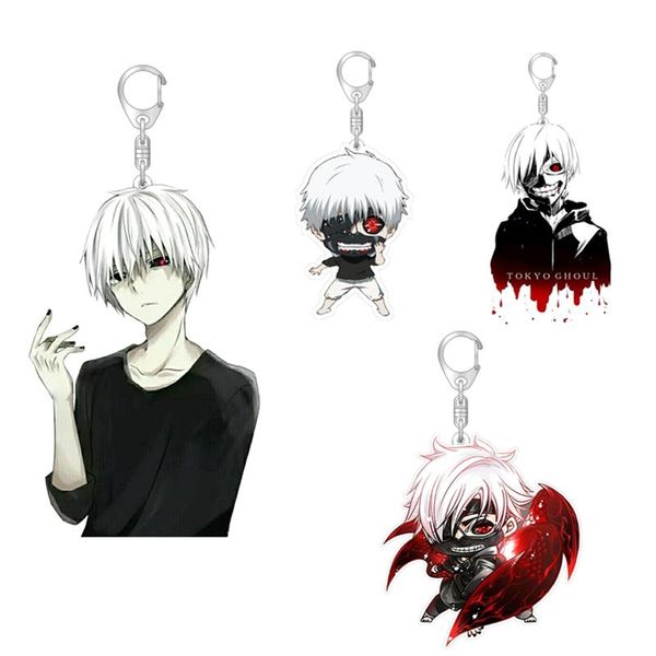 1pcs tokyo ghoul keychain for fans sasaki haise acrylic key chain pendant anime accessories cartoon key ring, Silver
1pcs tokyo ghoul keychain for fans sasaki haise acrylic key chain pendant anime accessories cartoon key ring, Silver
