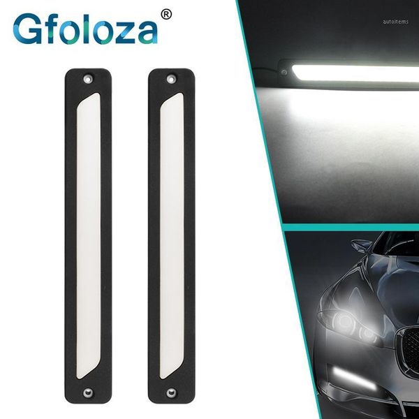 gfoloza 2pcs waterproof led daytime running lights cob drl flexible led strip light car fog lamp white 6000k 12v1
gfoloza 2pcs waterproof led daytime running lights cob drl flexible led strip light car fog lamp white 6000k 12v1