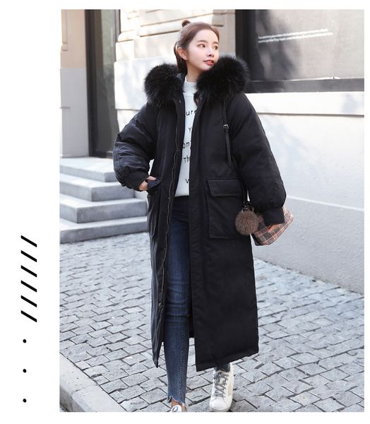 2021 new mujer long parkas female winter parka fur collar big quilted leather jacket of women kj2591 jackets yyq0, Black
2021 new mujer long parkas female winter parka fur collar big quilted leather jacket of women kj2591 jackets yyq0, Black