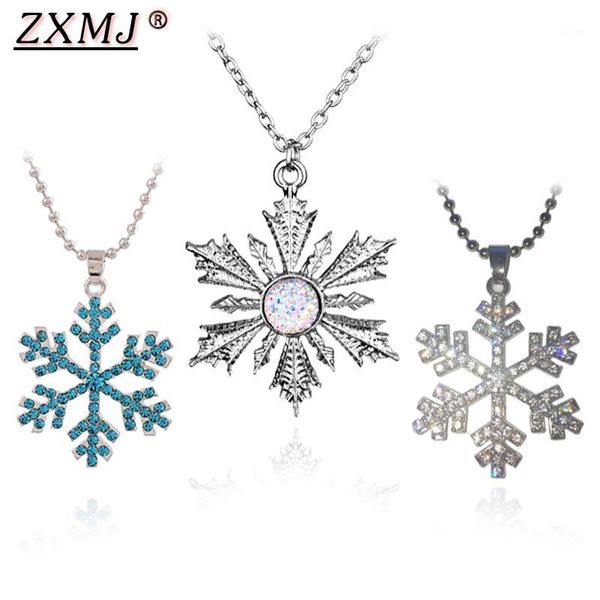 zxmj frozen snowflake shiny rhinestone necklace pendant long chain crystal snowflake christmas jewelry for women girls gift1, Silver
zxmj frozen snowflake shiny rhinestone necklace pendant long chain crystal snowflake christmas jewelry for women girls gift1, Silver