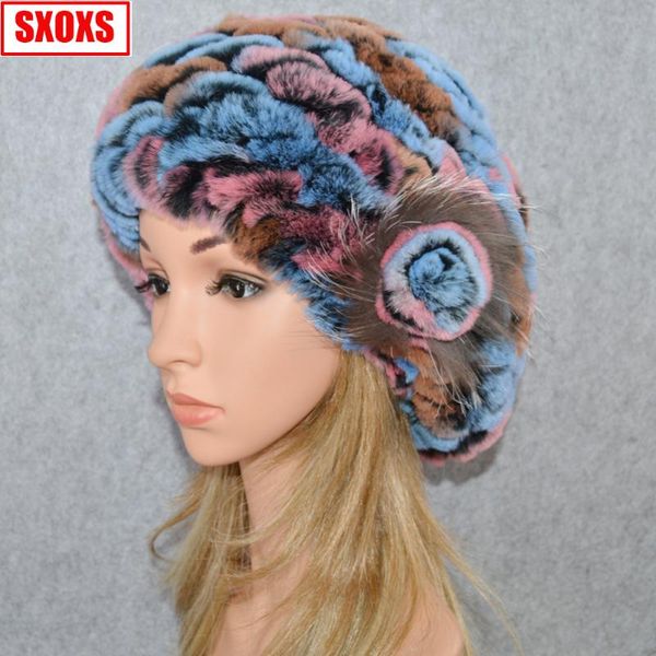 berets women fur hat for winter natural rex cap 2021 brand fashion warm beanies russian female headgear, Blue;gray
berets women fur hat for winter natural rex cap 2021 brand fashion warm beanies russian female headgear, Blue;gray