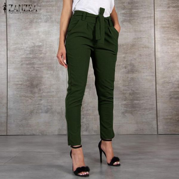 women's pants & capris 2021 fashion women's long zanzea ladies casual solid female elegant high waist pockets trousers pantalones, Black;white
women's pants & capris 2021 fashion women's long zanzea ladies casual solid female elegant high waist pockets trousers pantalones, Black;white