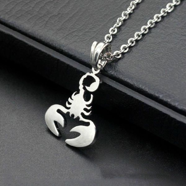 chains 2021 vintage stainless steel punk cool scorpion constellation chain pendant necklace men hip hop jewelry accessories, Silver
chains 2021 vintage stainless steel punk cool scorpion constellation chain pendant necklace men hip hop jewelry accessories, Silver