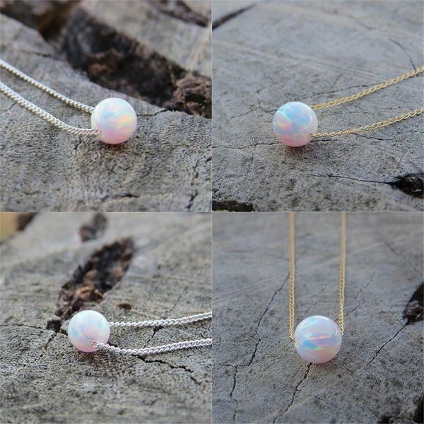 pendant necklaces round blue white opal cubic zirconia circle necklace birthday gifts a30, Silver
pendant necklaces round blue white opal cubic zirconia circle necklace birthday gifts a30, Silver