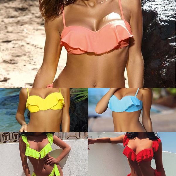 2020 bikini push up solid swimsuit female bikinis ruffle bathing suit women swimwear biquini maillot de bain femme y1120, White;black
2020 bikini push up solid swimsuit female bikinis ruffle bathing suit women swimwear biquini maillot de bain femme y1120, White;black