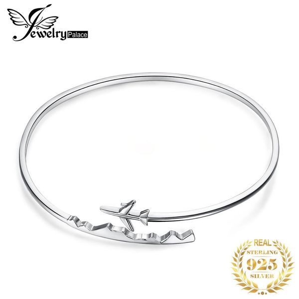 jpalace airplane silver bracelet 925 sterling silver bangles bracelet bracelets for women silver 925 jewelry making organizer 201211, Black
jpalace airplane silver bracelet 925 sterling silver bangles bracelet bracelets for women silver 925 jewelry making organizer 201211, Black