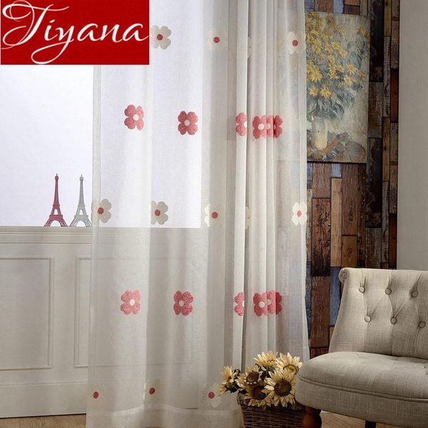 curtain & drapes pink flowers sheer window screen panel for living room embroidery voile bedroom tulle drape fabric x630#30
curtain & drapes pink flowers sheer window screen panel for living room embroidery voile bedroom tulle drape fabric x630#30