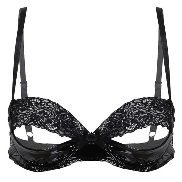 bras alvivi lingerie for women erotic bra black lace patent leather costumes underwear spaghetti bare, Red;black
bras alvivi lingerie for women erotic bra black lace patent leather costumes underwear spaghetti bare, Red;black
