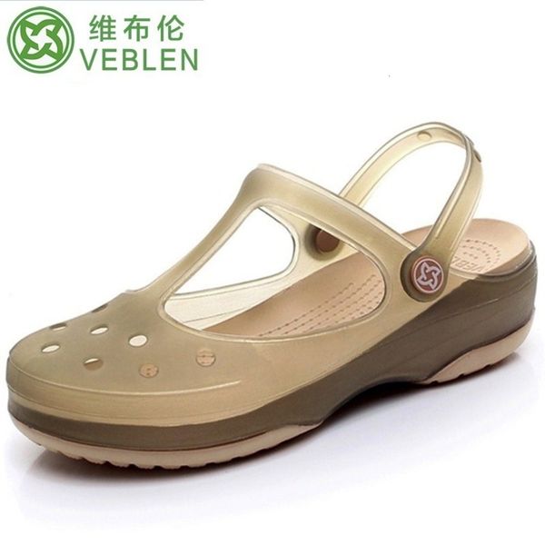 2020 veblen summer cave women's plastic slippers flat heel thick soled shoes anti slip beach sandals, Black
2020 veblen summer cave women's plastic slippers flat heel thick soled shoes anti slip beach sandals, Black