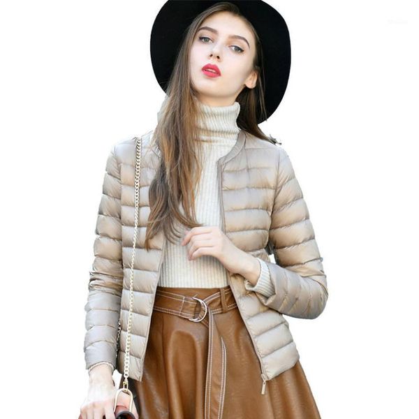 women's down & parkas s-4xl women white duck coat ultra light female long sleeve autumn winter jacket short warm parka plus size1, Black 
women's down & parkas s-4xl women white duck coat ultra light female long sleeve autumn winter jacket short warm parka plus size1, Black