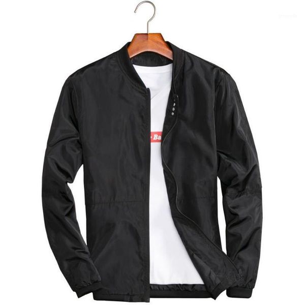 2019 new spring autumn casual solid fashion slim men bomber jacket male baseball men's windbreaker jackets coat men's jacket 5xl1, Black;brown
2019 new spring autumn casual solid fashion slim men bomber jacket male baseball men's windbreaker jackets coat men's jacket 5xl1, Black;brown