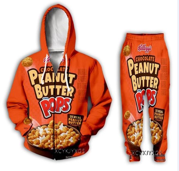 new womens/mens candy snack bag chocolate sauce funny 3d all over print tracksuits zipper+joggers pants suit e15, Gray
new womens/mens candy snack bag chocolate sauce funny 3d all over print tracksuits zipper+joggers pants suit e15, Gray