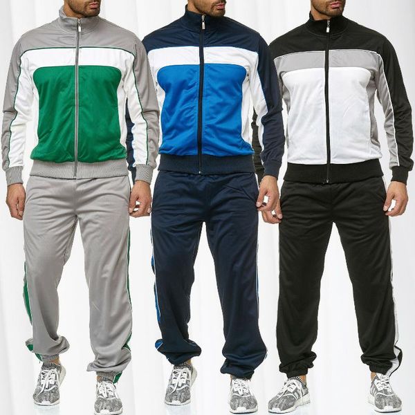 zogaa sports suit men's fashion casual stitching all-match plus size autumn sweatsuit tracksuit men outfit set new, Gray
zogaa sports suit men's fashion casual stitching all-match plus size autumn sweatsuit tracksuit men outfit set new, Gray