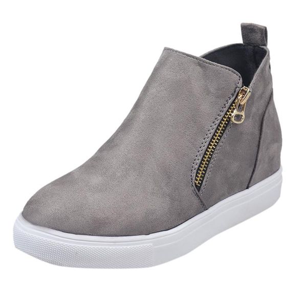 women's boots women's flat casual zipper single shoes plus size booties students running shoes #yb40, Black
women's boots women's flat casual zipper single shoes plus size booties students running shoes #yb40, Black
