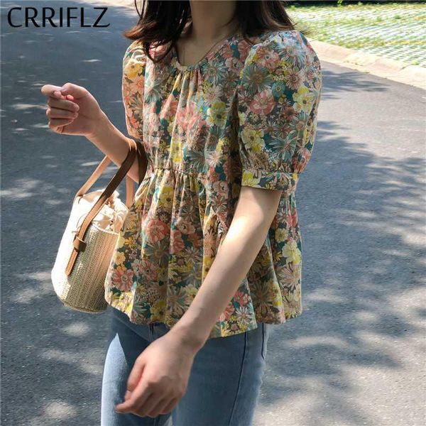 summer loose puff sleeve print women o-neck vintage floral shirt 2020 new crriflz1, White
summer loose puff sleeve print women o-neck vintage floral shirt 2020 new crriflz1, White