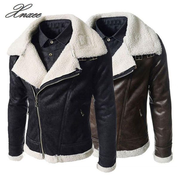 pu winter jacket men 2020 leather jacket men winter waterproof windproof rain fur leather motorcycle, Black 
pu winter jacket men 2020 leather jacket men winter waterproof windproof rain fur leather motorcycle, Black