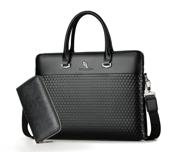 leather men's briefcase handbags fashion large capacity business bag tote black male shoulder lapbag1
leather men's briefcase handbags fashion large capacity business bag tote black male shoulder lapbag1