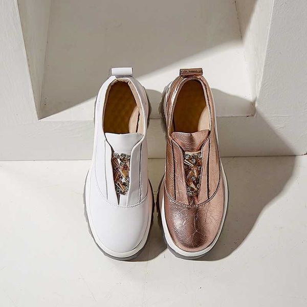 krazing pot cow leather metal decoration slip on crystal-studded waterproof sneakers round toe convenient vulcanized shoes l1f8 y200424, Black
krazing pot cow leather metal decoration slip on crystal-studded waterproof sneakers round toe convenient vulcanized shoes l1f8 y200424, Black