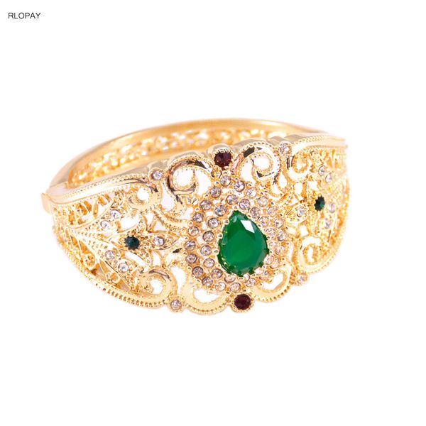 turkish ethnic bangle bracelets for women moroccanfashion jewelry antique gold color pave crystal green resin bangles, Black
turkish ethnic bangle bracelets for women moroccanfashion jewelry antique gold color pave crystal green resin bangles, Black