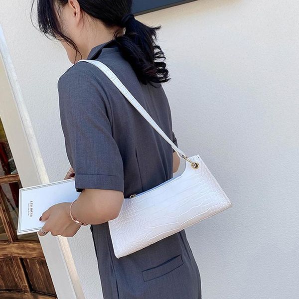 cross body women vintage crocodile pattern casual baguette handbag underarm bag solid armpit ladies chain shoulde
cross body women vintage crocodile pattern casual baguette handbag underarm bag solid armpit ladies chain shoulde