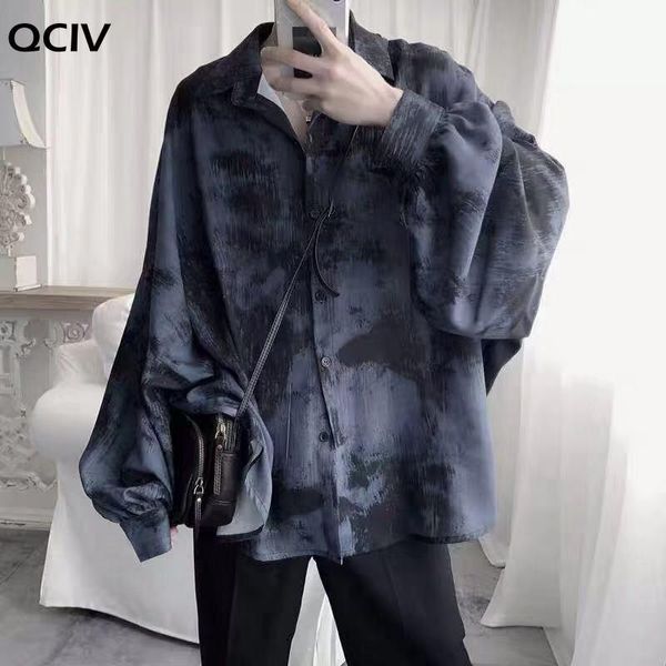 men's casual shirts men male tie dye oversize plus size 3xl long sleeve loose fashion retro soft harajuku chic streetwear ulzzang, White;black
men's casual shirts men male tie dye oversize plus size 3xl long sleeve loose fashion retro soft harajuku chic streetwear ulzzang, White;black