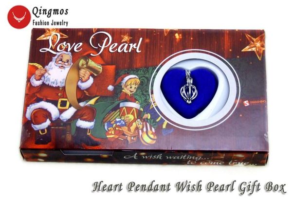 pendant necklaces qingmos christmas gift 1x wish pearl heart necklace for women with oyster love chokers santa claus box, Silver
pendant necklaces qingmos christmas gift 1x wish pearl heart necklace for women with oyster love chokers santa claus box, Silver