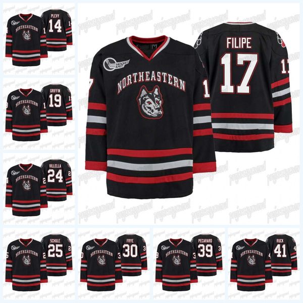 northeastern huskies black ice hockey tournament replica away jersey filipe ryan solomon cayden primeau ryan shea john picking jeremy davies, Black;red
northeastern huskies black ice hockey tournament replica away jersey filipe ryan solomon cayden primeau ryan shea john picking jeremy davies, Black;red
