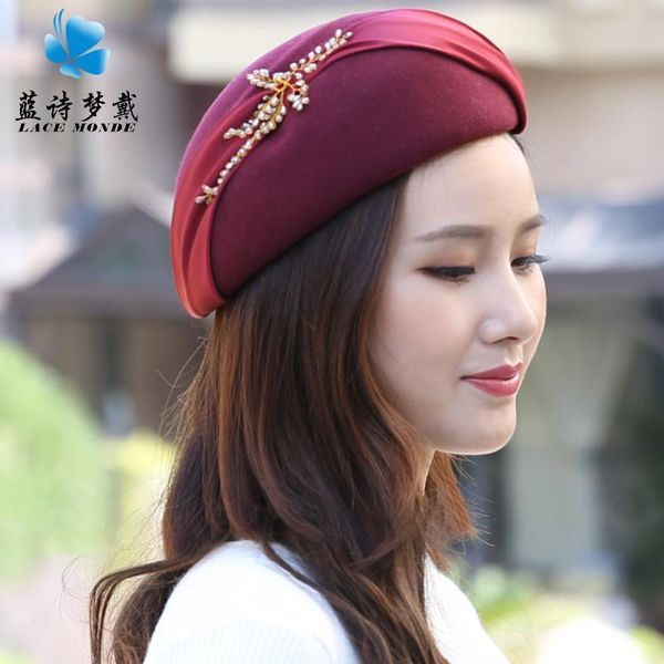 beret women's autumn winter new woolen fashionable and elegant wool small with eaves pumpkin hat
beret women's autumn winter new woolen fashionable and elegant wool small with eaves pumpkin hat