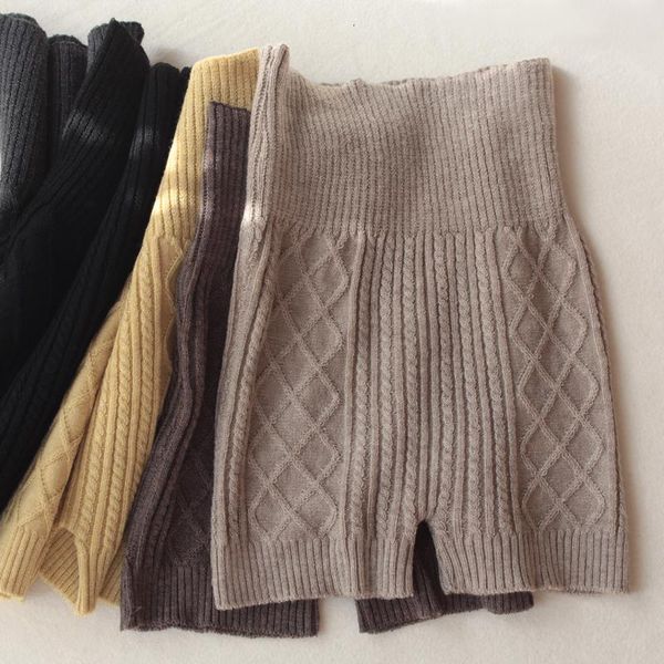 warm waist short leggings woolen knit shorts women's autumn and winter thick high waist seamless sweater short trousers, White;black
warm waist short leggings woolen knit shorts women's autumn and winter thick high waist seamless sweater short trousers, White;black